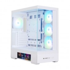 Корпус Zalman P40 DS без БЖ, 2xUSB3.0, 1x Type C, 3x120мм ARGB Reverse, 1x120мм ARGB, VGA 420мм, LCS ready, TG Side/Front Panel, Display, ATX, білий Корпус Zalman P40 DS без БЖ, 2xUSB3.0, 1x Type C, 3x120мм ARGB Reverse, 1x120мм ARGB, VGA 420мм, LCS ready, TG Side/Front Panel, Display, ATX, білий