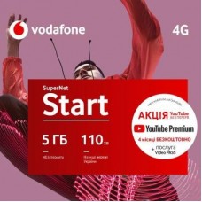 Стартовый пакет Vodafone SuperNet Start 2020 Стартовый пакет Vodafone SuperNet Start 2020
