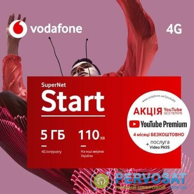 Стартовый пакет Vodafone SuperNet Start 2020