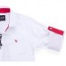 Рубашка Breeze с красной бабочкой (G-233-134B-white-red)