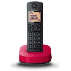 Радіотелефон DECT Panasonic KX-TGC310UCR Black Red