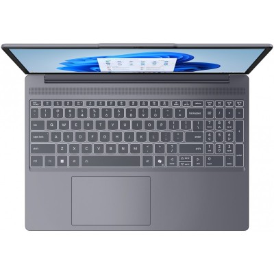 Ноутбук Lenovo IdeaPad Slim 3-15IRU10 15.3" WUXGA AG, Intel Core 3-100U, 16GB, F512GB, UMA, DOS, сірий