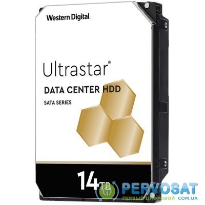 Жорсткий диск WD 3.5&quot; SATA 3.0 14TB 7200 512MB Ultrastar DC HC530 (WUH721414ALE6L4)