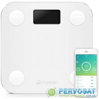 Весы напольные YUNMAI Mini Smart Scale White (M1501-WH)