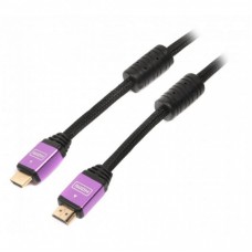Кабель мультимедійний HDMI to HDMI 5.0m ferrite v.1.4 Cablexpert (VC-HDMI-510-5m) Кабель мультимедійний HDMI to HDMI 5.0m ferrite v.1.4 Cablexpert (VC-HDMI-510-5m)