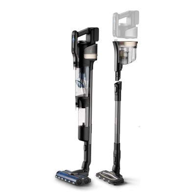 Пилосос Philips безпровідний AquaTrio, 9000 Series вологе прибирання, конт пил -0.42л, автон. робота до 25хв, PowerCyclone Aqua, турборежим, чорний