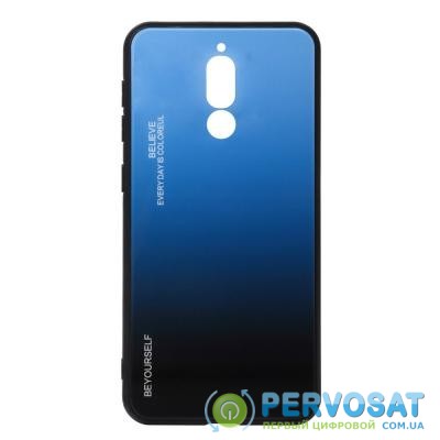 Чехол для моб. телефона BeCover Gradient Glass для Xiaomi Redmi 8 Blue-Black (704433)