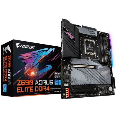 Материнська плата GIGABYTE Z690 AORUS ELITE s1700 Z690 4xDDR4 HDMI DP ATX