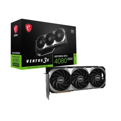 Відеокарта MSI GeForce RTX 4080 SUPER 16GB GDDR6X VENTUS 3X OC