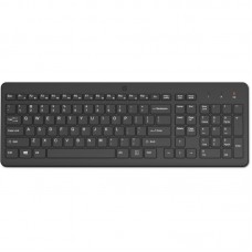 Клавіатура мембранна HP 220, 104key, WL, EN/UK, чорний Клавіатура мембранна HP 220, 104key, WL, EN/UK, чорний