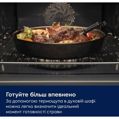 Духова шафа Electrolux електрична компактна, 44л, дисплей, конвекція, ф-ція мікрохвиль, чорний