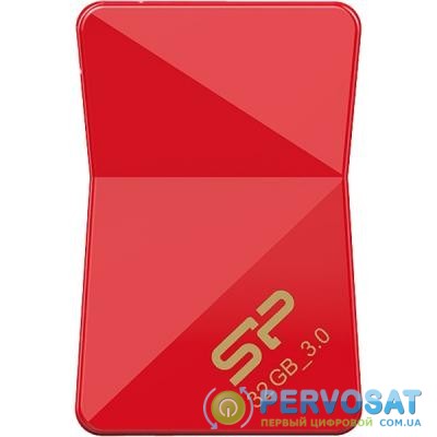 USB флеш накопитель Silicon Power 32GB Jewel J08 Red USB 3.0 (SP032GBUF3J08V1R)