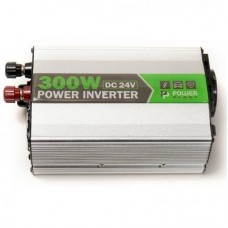 Автомобільний інвертор 24V/220V 300W, USB 5V 1A, HYM300-242 PowerPlant (KD00MS0002) Автомобільний інвертор 24V/220V 300W, USB 5V 1A, HYM300-242 PowerPlant (KD00MS0002)