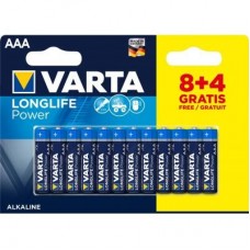 Батарейка Varta AAA Varta LongLife Power * 12 (8+4) (04903121472) Батарейка Varta AAA Varta LongLife Power * 12 (8+4) (04903121472)