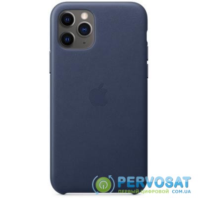 Чехол для моб. телефона Apple iPhone 11 Pro Leather Case - Midnight Blue (MWYG2ZM/A)