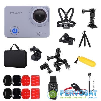 Экшн-камера AirOn ProCam 7 Touch 35 in 1 Skiing Kit (4822356754796)