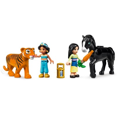 Конструктор LEGO Disney Пригоди Жасмін та Мулан 43208