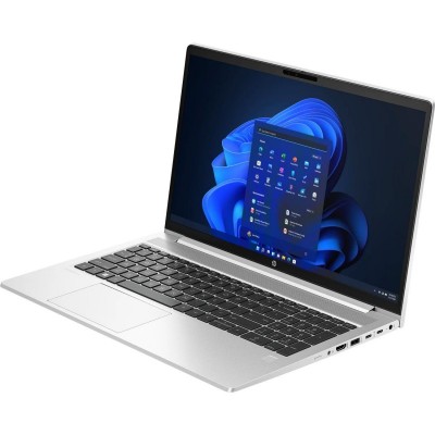 Ноутбук HP Probook 450-G10 15.6" FHD IPS AG, Intel i7-1355U, 16GB, F512GB, NVD2050-4, DOS, сріблястий