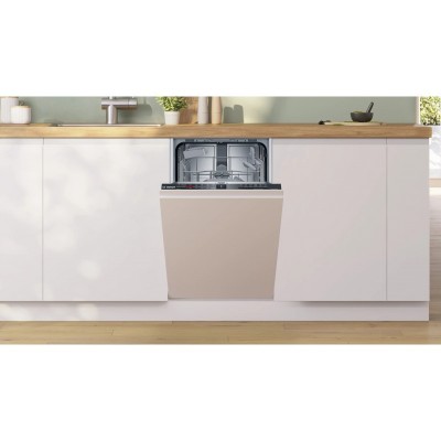 Посудомийна машина Bosch вбудована,  9 компл., F, 45см, білий