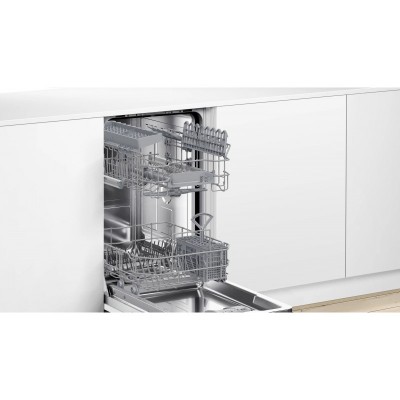 Посудомийна машина Bosch вбудована,  9 компл., F, 45см, білий