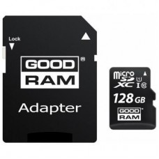 Карта пам'яті GOODRAM 128GB microSDXC class 10 UHS-I (M1AA-1280R12) Карта пам'яті GOODRAM 128GB microSDXC class 10 UHS-I (M1AA-1280R12)