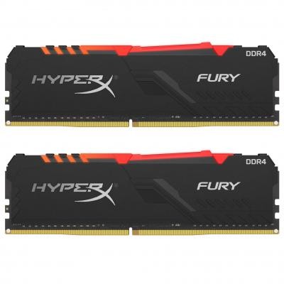 Модуль памяти для компьютера DDR4 32GB (2x16GB) 3600 MHz HyperX Fury RGB Kingston (HX436C17FB3AK2/32)