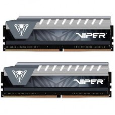 Модуль пам'яті для комп'ютера DDR4 32GB (2x16GB) 2666 MHz Viper Elite Black/Gray Patriot (PVE432G266C6KGY) Модуль пам'яті для комп'ютера DDR4 32GB (2x16GB) 2666 MHz Viper Elite Black/Gray Patriot (PVE432G266C6KGY)