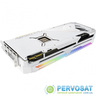 Видеокарта ASUS GeForce RTX3090 24Gb ROG STRIX OC WHITE (ROG-STRIX-RTX3090-O24G-WHITE)