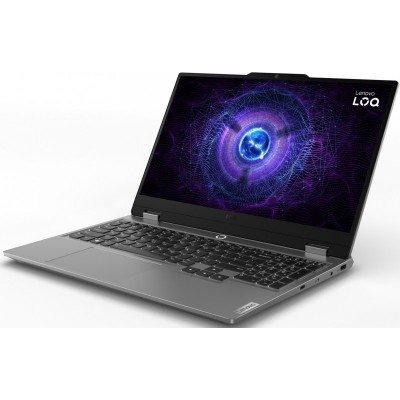 Ноутбук Lenovo LOQ-15IAX9 15.6" FHD IPS AG, Intel i5-12450HX, 12GB, F512GB, NVD2050-4, DOS, сірий
