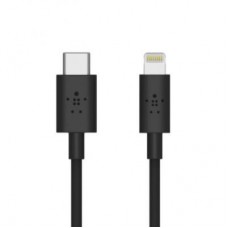 Дата кабель USB 3.1 Type-C to Lightning 0.9m black Belkin (F8J239DS03-BLK)