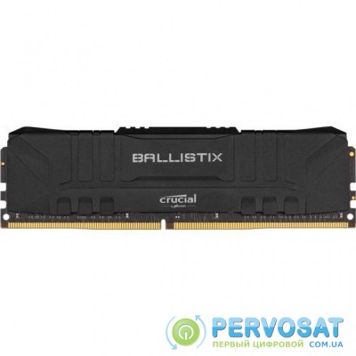 Модуль памяти для компьютера DDR4 8GB 3000 MHz Ballistix Black MICRON (BL8G30C15U4B)