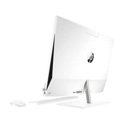 Персональний комп'ютер-моноблок HP Pavilion 27FHD/Intel i3-10300T/8/256F/NVD350-2/kbm/W10/White