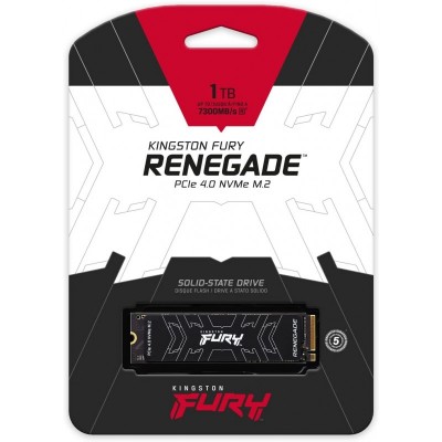 Твердотільний накопичувач SSD M.2 Kingston 1TB Fury Renegade NVMe PCIe 4.0 4x 2280