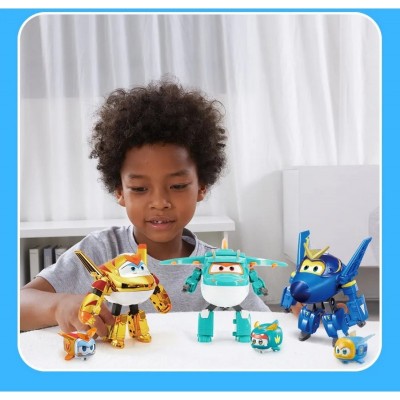 Ігровий набір Super Wings Transforming Джером і улюбленець (Jerome & Pet)