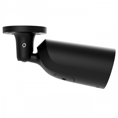 IP-Камера дротова Ajax BulletCam HL black, 8мп, 4мм, гібридне підсвічування IR 35м, білий Led 50м, Poe, True WDR, IP 65,  аудіо, кут огляду 75° до 85°, вулична, чорна