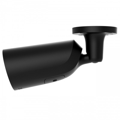 IP-Камера дротова Ajax BulletCam HL black, 8мп, 4мм, гібридне підсвічування IR 35м, білий Led 50м, Poe, True WDR, IP 65,  аудіо, кут огляду 75° до 85°, вулична, чорна