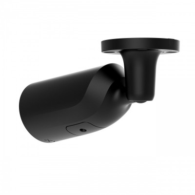IP-Камера дротова Ajax BulletCam HL black, 8мп, 4мм, гібридне підсвічування IR 35м, білий Led 50м, Poe, True WDR, IP 65,  аудіо, кут огляду 75° до 85°, вулична, чорна