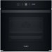 Духова шафа Whirlpool електрична, 73л, A+, дисплей, конвекція, телескопічні напрямні, чорний
