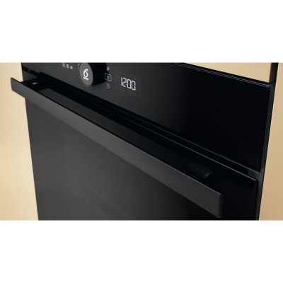 Духова шафа Whirlpool електрична, 73л, A+, дисплей, конвекція, телескопічні напрямні, чорний