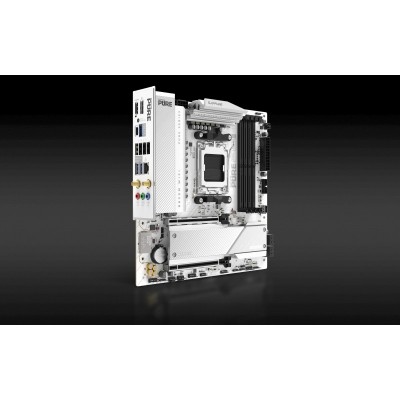 SAPPHIRE Motherboard PURE B850M WIFI sAM5 B850 4xDDR5 M.2 HDMI DP WiFi BT mATX білий SAPPHIRE Motherboard PURE B850M WIFI sAM5 B850 4xDDR5 M.2 HDMI DP WiFi BT mATX білий