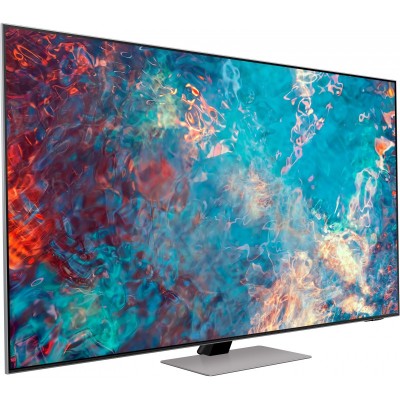 Телевiзор 55" Neo QLED 4K Samsung QE55QN85AAUXUA Smart, Tizen, Silver