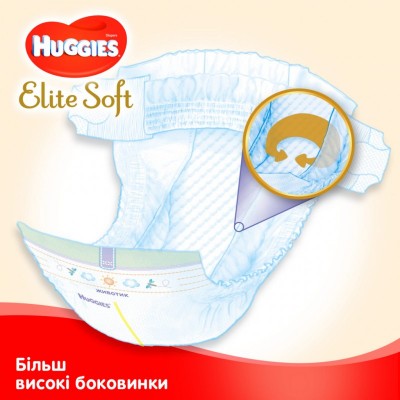 Подгузник Huggies Elite Soft 3 Mega (5-9 кг) 72 шт (5029053578095)