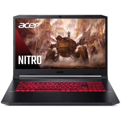 Ноутбук Acer Nitro 5 AN517-54 17.3FHD IPS 144Hz/Intel i5-11400H/16/512F/NVD1650-4/Lin/Black
