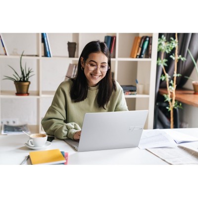 Ноутбук ASUS Vivobook 15 X1504ZA-BQ1567 15.6" FHD, Intel i3-1215U, 16GB, F512GB, UMA, noOS, Сріблястий