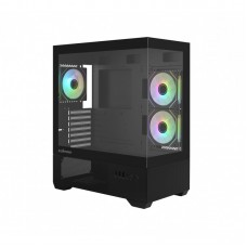 Корпус Zalman Chronix V2 без БЖ, 1xUSB3.0, 1xUSB2.0, 1x Type C, 2x120мм ARGB Reverse,  4x120мм ARGB, VGA 410мм, LCS ready, TG Side/Front Panel, ATX, чорний