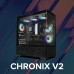 Корпус Zalman Chronix V2 без БЖ, 1xUSB3.0, 1xUSB2.0, 1x Type C, 2x120мм ARGB Reverse, 4x120мм ARGB, VGA 410мм, LCS ready, TG Side/Front Panel, ATX, чорний Корпус Zalman Chronix V2 без БЖ, 1xUSB3.0, 1xUSB2.0, 1x Type C, 2x120мм ARGB Reverse, 4x120мм ARGB, VGA 410мм, LCS ready, TG Side/Front Panel, ATX, чорний