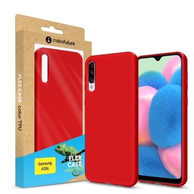 Чохол до моб. телефона MakeFuture Flex Case (Soft-touch TPU) Samsung A30s Red (MCF-SA30SRD)