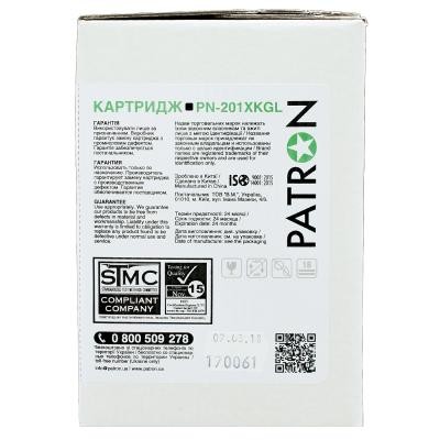 Картридж PATRON HP CLJ CF400X для M252/M274/M277 Black, GREEN Label (PN-201XKGL)