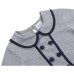 Платье Breeze с пуговичками (9680-98G-gray)