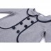 Платье Breeze с пуговичками (9680-98G-gray)
